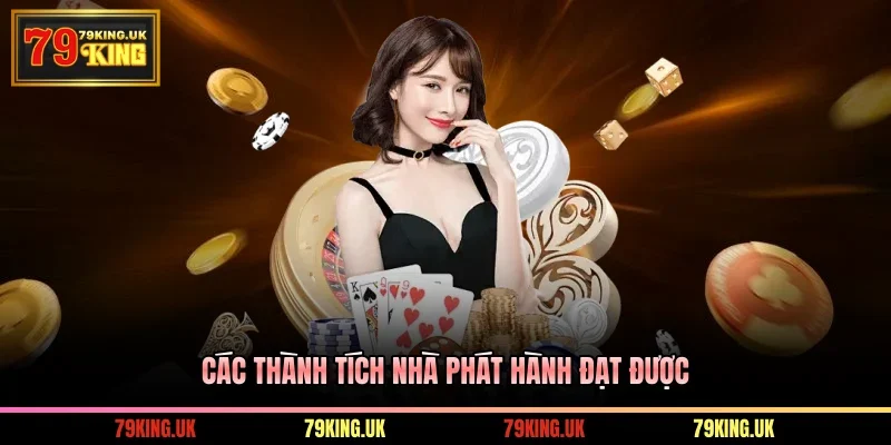 Các thành tích nhà phát hành đạt được